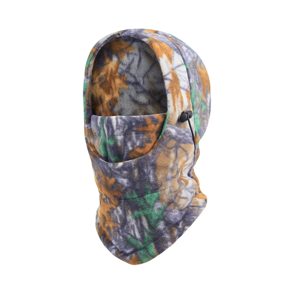 Fishing Hat Sports Caps Polar Fleece Hat Outdoor Fleece Sports Hat Fishing Cycling Hunting Military Tactical Balaclava Men Women Warm Windproof Winter Camping Hiking Cap