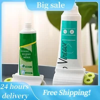 Household Toothpaste Squeeze Toothpaste Tube Squeezer Press Bathroom Supplies Artifact Squeezer Clip-on Toothpaste Lazy Device 2