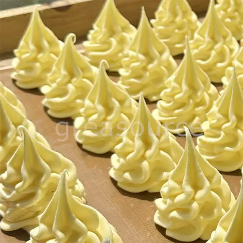 Gelato Ice Cream Formula Summer Vanilla Flavor Light Cream Vanilla Pods Refrigerated Taste Sweet Head Single Food Model Swirl - Image 5