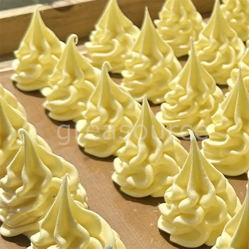 Gelato Ice Cream Formula Summer Vanilla Flavor Light Cream Vanilla Pods Refrigerated Taste Sweet Head Single Food Model Swirl - Image 5