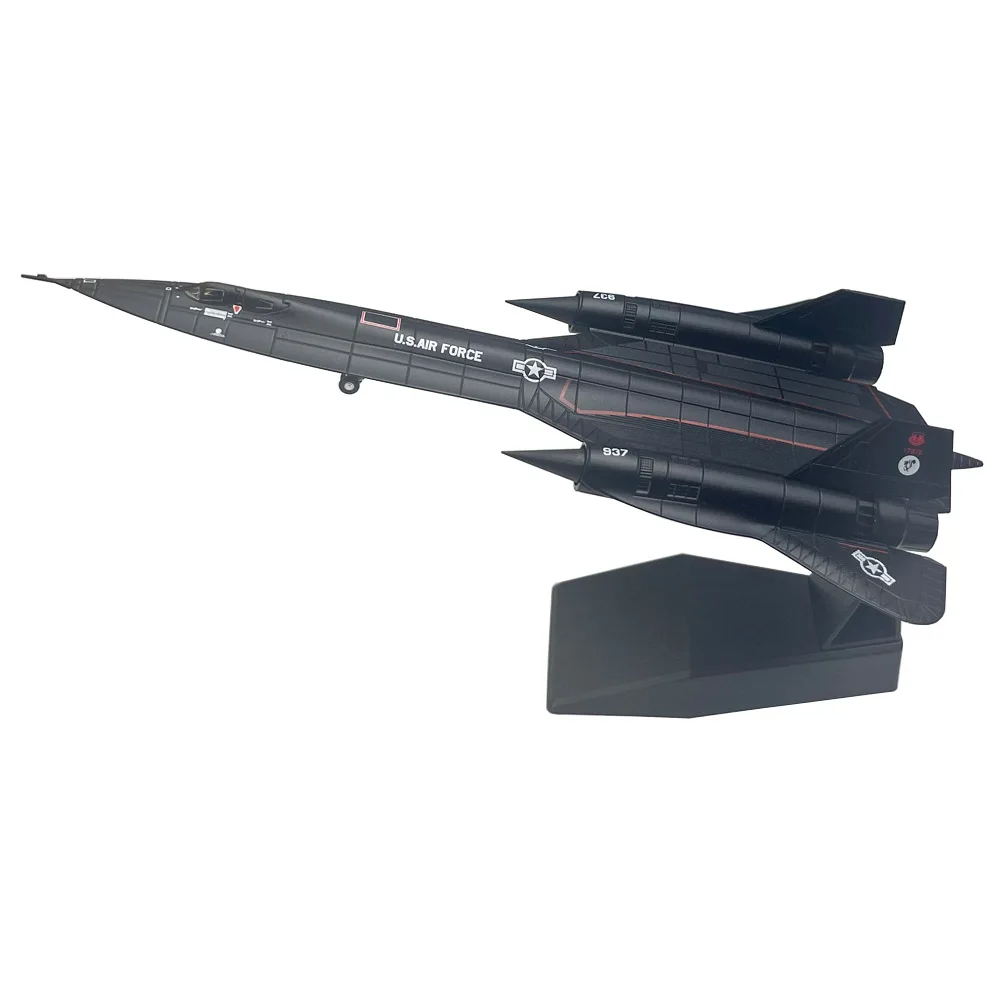 

1/144 Scale US Lockheed SR71 SR-71 Blackbird 17972 Plane Diecast Metal Airplane Aircraft Ornament Model Boy Birthday Toy Gift