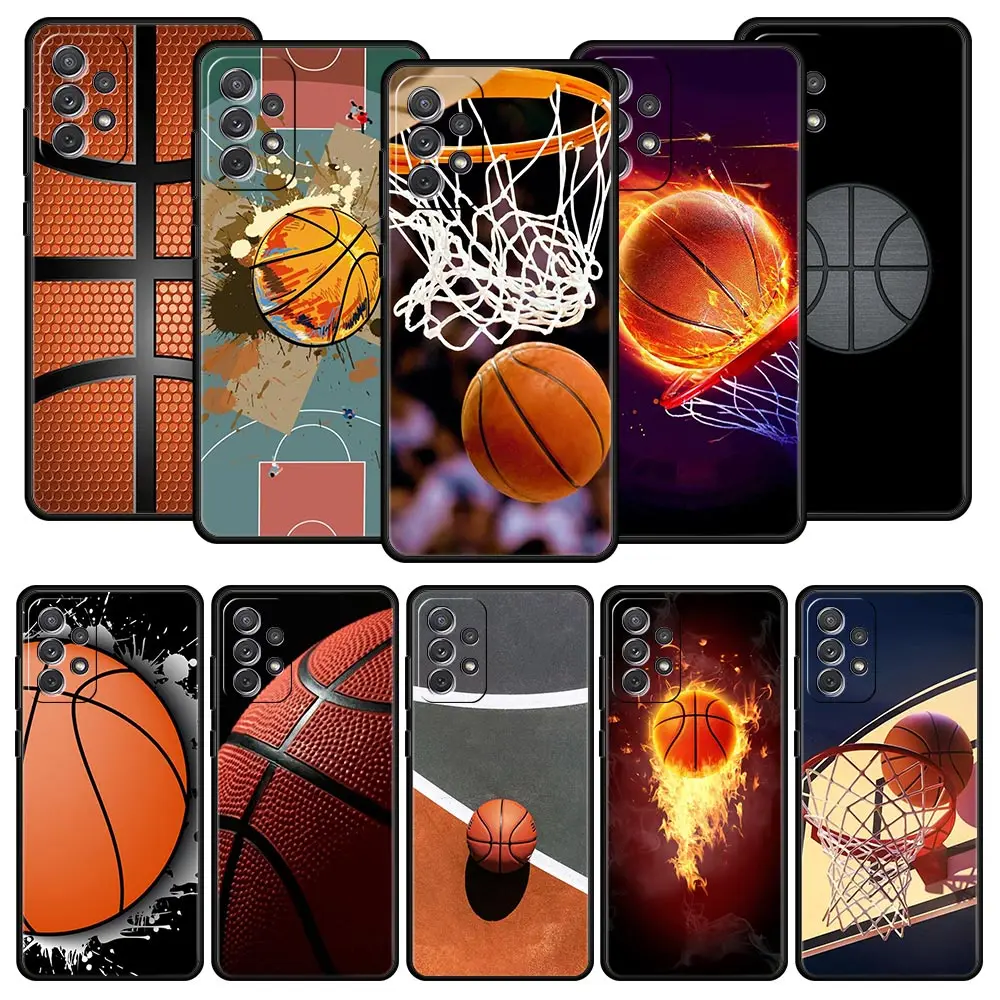 Stylish Basketball Basket Phone Case - Durable Sports-Inspired Design