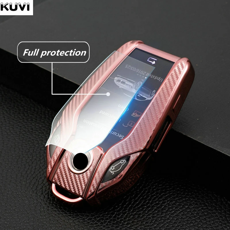 Hot Tpu Car Key Case Led Display Cover Protection For Bmw 5 7 Series G11 G12 G30 G31 G32 I8 I12 I15 G01 X3 G02 X4 G05 X5 G07 X7 - - Racext™️ 26 - Racext Hot Tpu Car Key Case Led Display Cover Protection For Bmw 5 7 Series G11 G12 G30 G31 G32 I8 I12 I15 G01 X3 G02 X4 G05 X5 G07 X7 - - Racext™️ - - Racext 25