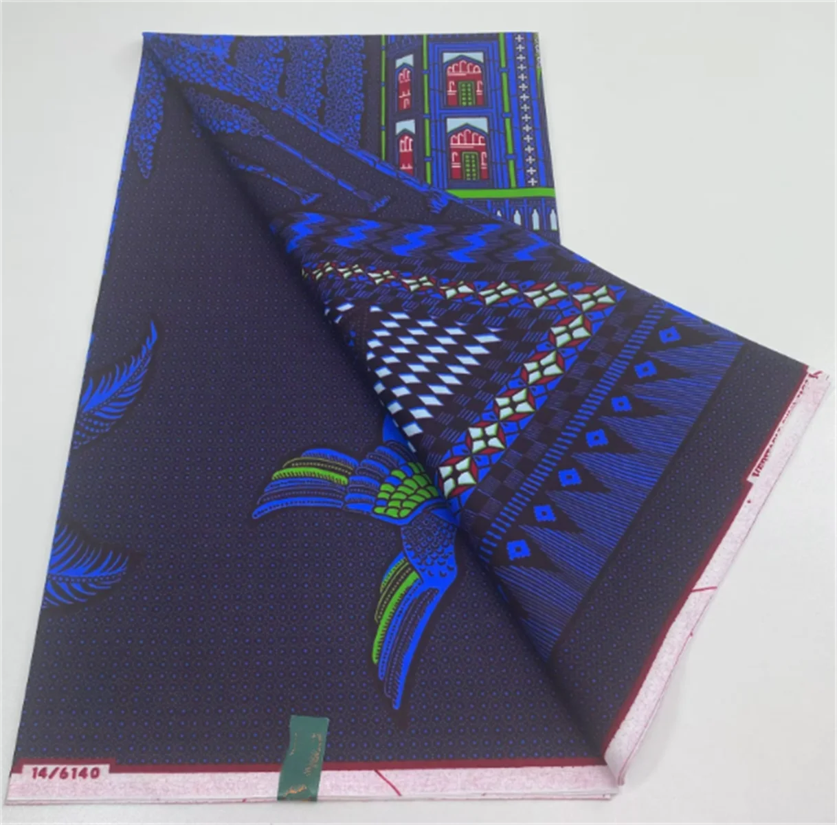 100% Cotton Soft Nigeria Factory Price Ankara Wax Veritable African Real Wax Block Prints Fabric Tissu Pagne 5