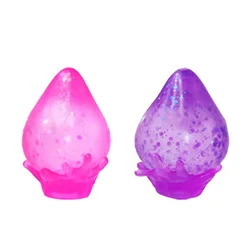 Needoh Dream Drop: Glitter Sensory Stress Relief Fidget Toy (Drip Pink Purple)