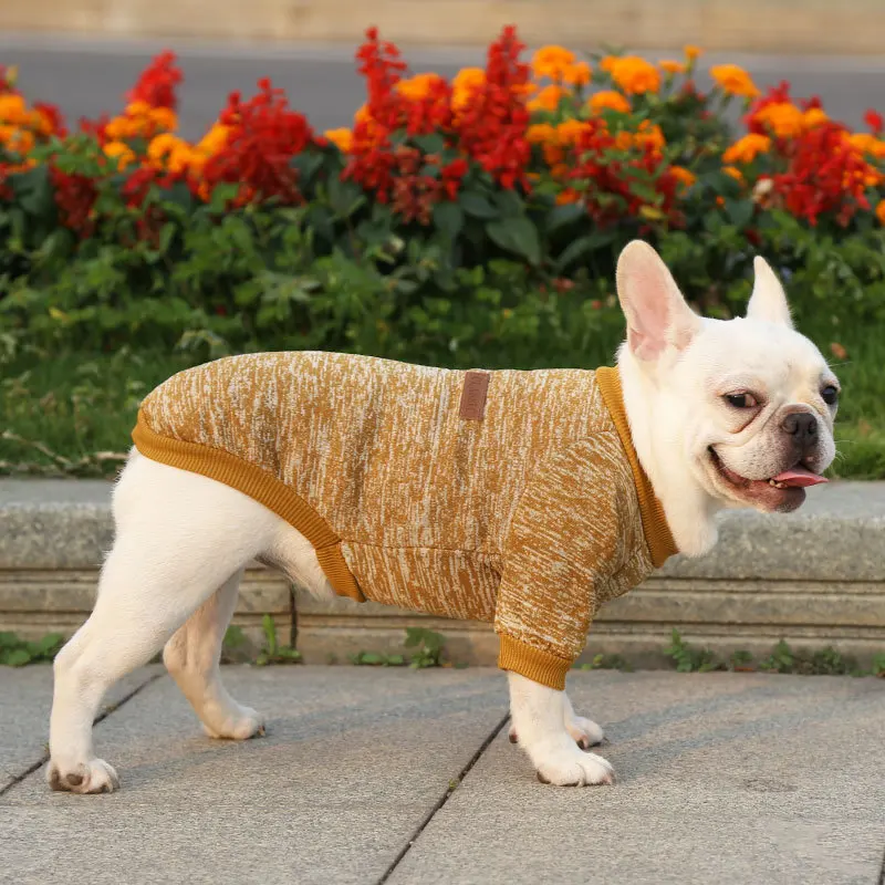 Dog Clothes For Small Dogs Soft Pet Dog Sweater Clothing For Cat Winter Chihuahua Clothes Classic Pet Outfit Hoodies
