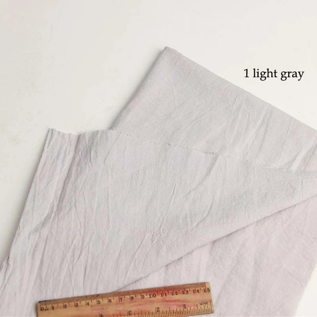 High Quality Cotton Linen Sashiko Fabric Embroidery Fabric Medium