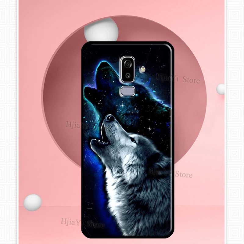 Wolf Galaxy Soft Cover Case - Animal Design Smartphone Protection
