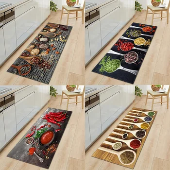 Ingredienti e spezie modello casa cucina tappetini porta decorazione anteriore tappetini 1