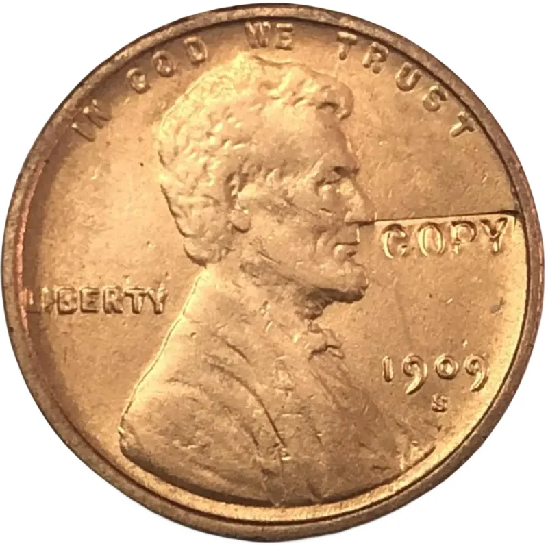 

1909-S VDB United States 1 Cent "Lincoln - Wheat Ears Reverse"
