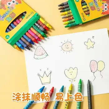Washable Wax Crayons Set 1