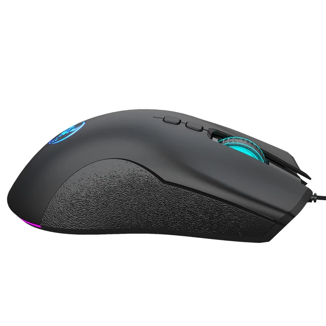 Professional Wired Mouse Colorful Luminous 7D Gaming Mouse Gaming Wired Mouse 6400dpi Adjustable Support Macro Programming 6