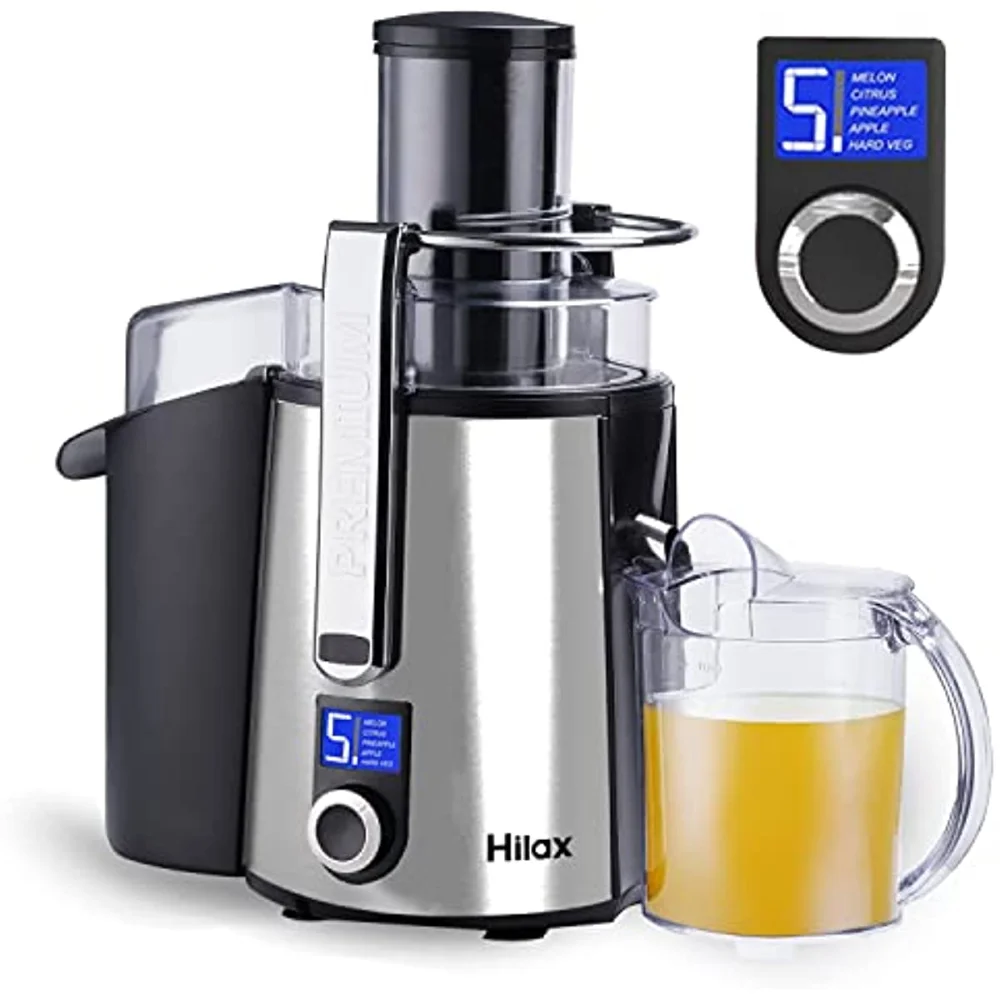 Centrifugal Juicer Machine - LCD Monitor 1100W Juice Maker Extractor,3