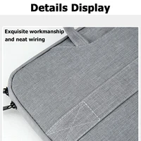 Sacs pour ordinateur Portable 13.3 14 15 15.6 pouces, housse pour MacBook Air Pro Xiaomi Huawei ASUS, étui pour ordinateur Portable hommes femmes, sac à main Portable, porte-documents 3