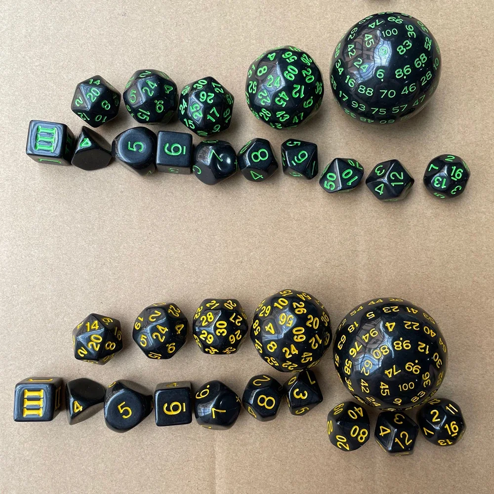 Polyhedral Dice Set 15Pcs