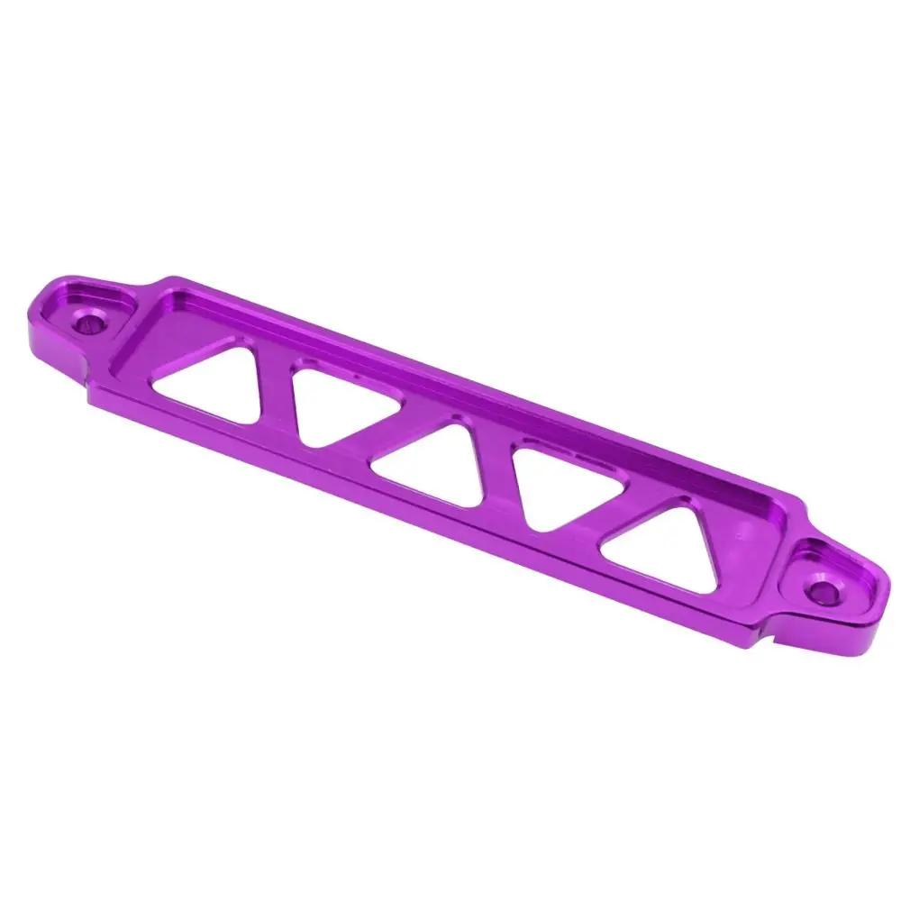1Pc Car Battery Tie Down Bracket Aluminum Alloy 218MM Auto Battery Hold Down Bracket Mount Holder Hold Lock Auto Part battery holder battery hold down clamp bracket battery clamp