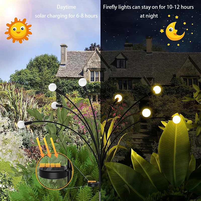 Swaying solar garden light - Newon