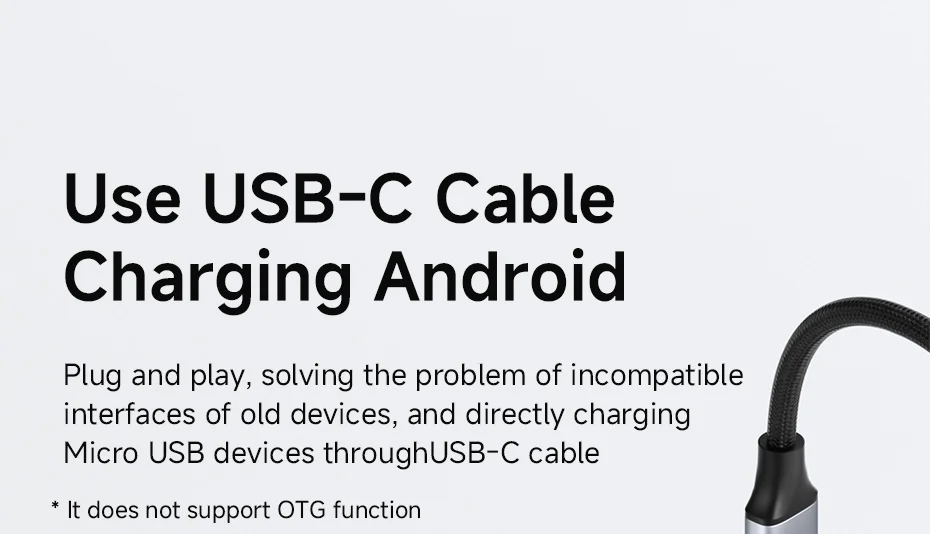 Hagibis USB-C Female to Micro USB Male Charging Adapter
