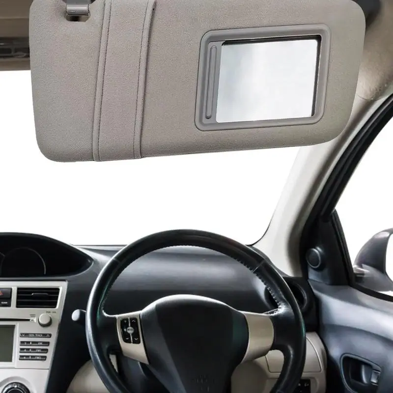 Toyota 2006-2011 용 차양, 왼쪽 오른쪽 운전석 차양, 자동차 인테리어 선 바이저 회색 오른쪽 왼쪽 선 바이저 블록 그늘
