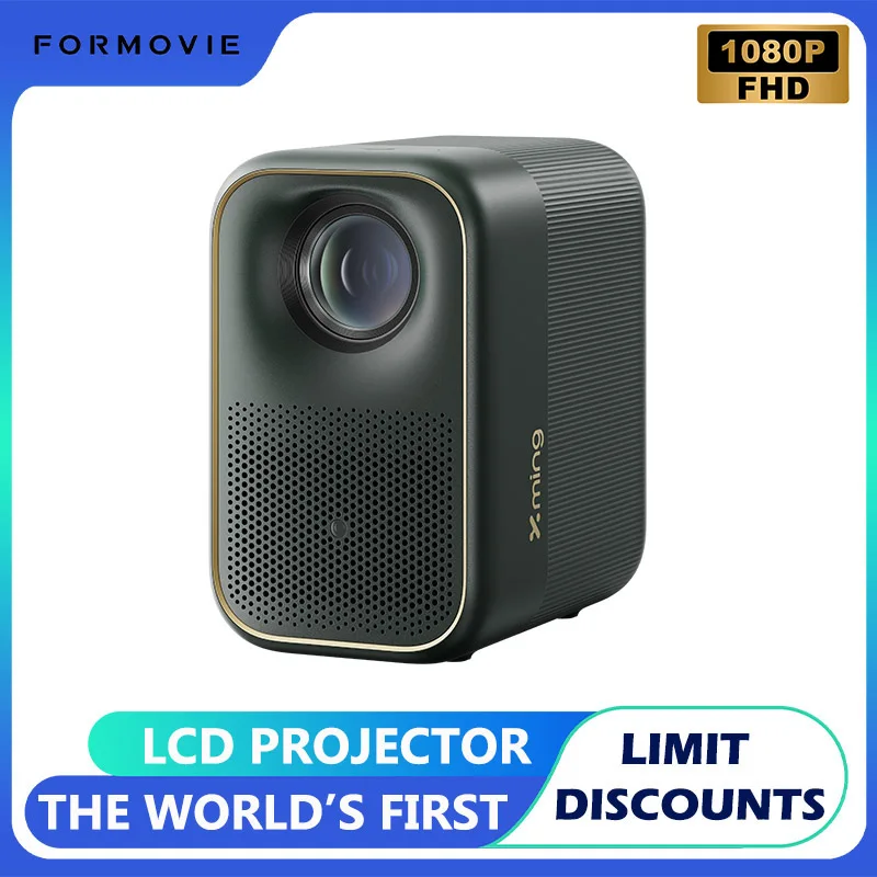 

Formovie Xming Page One Projector World's First Google TV LCD Beamer Mini Portable Home Fengmi Theater Certified Netflix Cinema