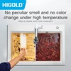 HIGOLD 30 Inch Kitchen Quartz Sink Single Bowl Topmount & Undermount Sink White Black Colorful Quartz High-Value Sink 6