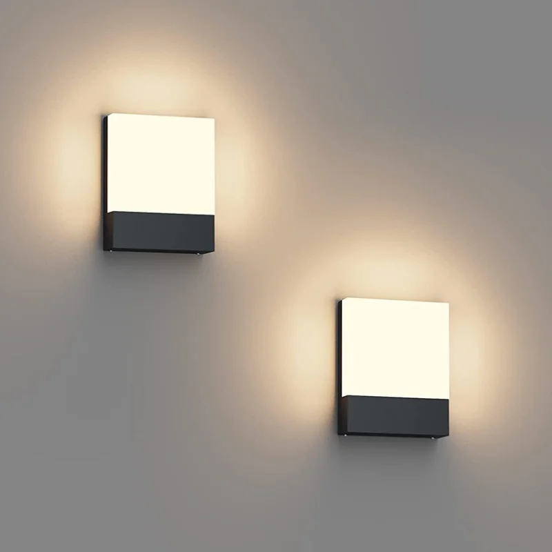 

18W LED Outdoor Waterproof Wall Lamp Aluminum Wall Lamp for Courtyard Garden Balcony Porch Lighting lamps AC85-265V