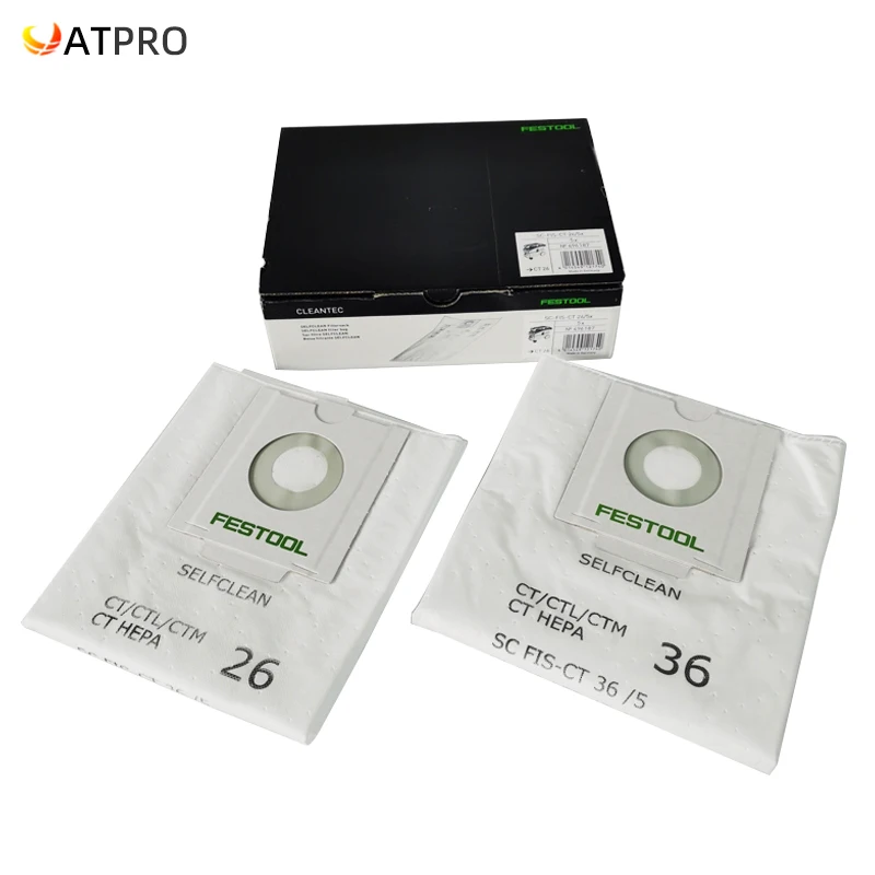 Amazon Sac Aspirateur Festool Ctl 26 Ct26 Bags Lot De Sacs D