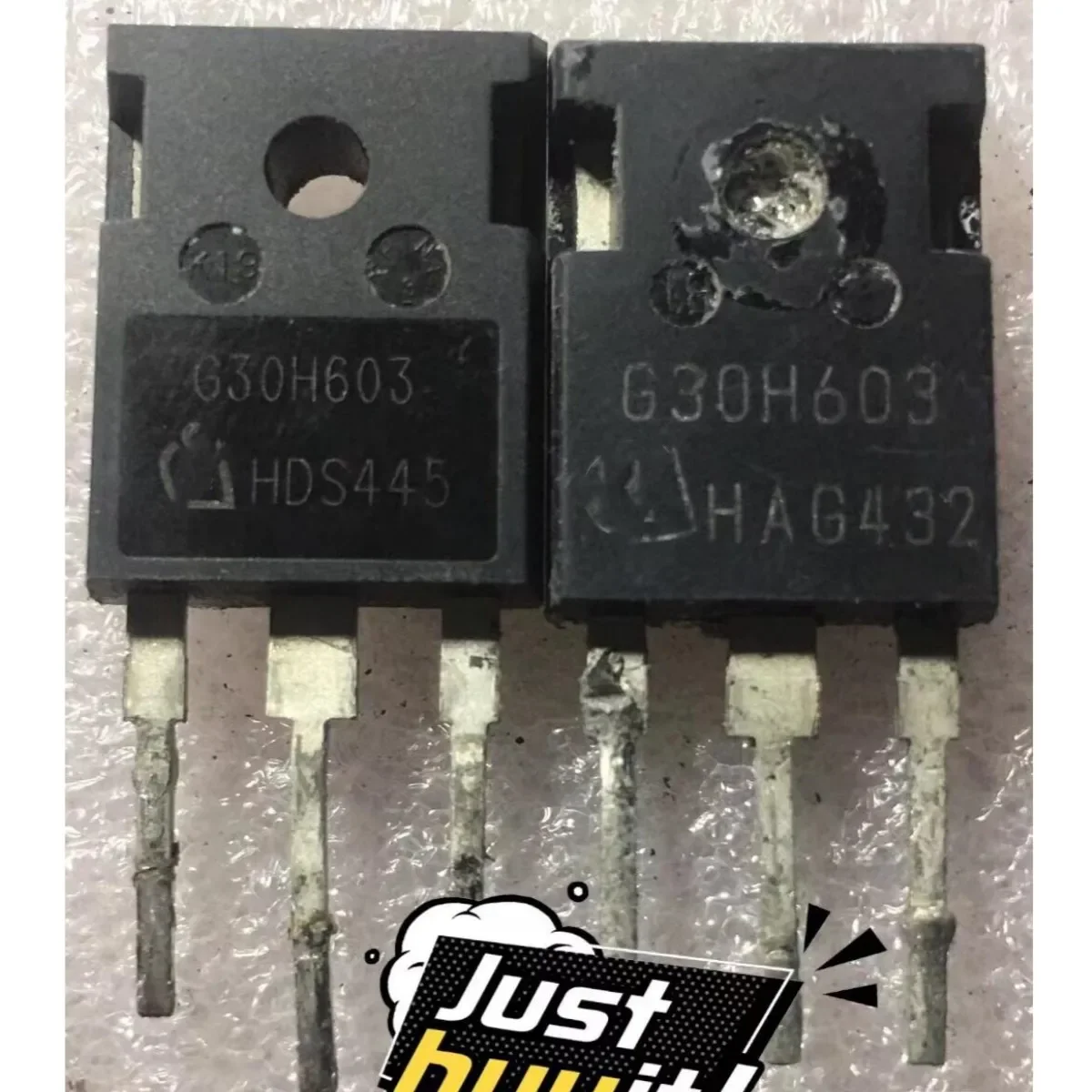 10pcs/lot IGW30N60H3 G30H603 30A 600V IGBT Power Tube TO-247