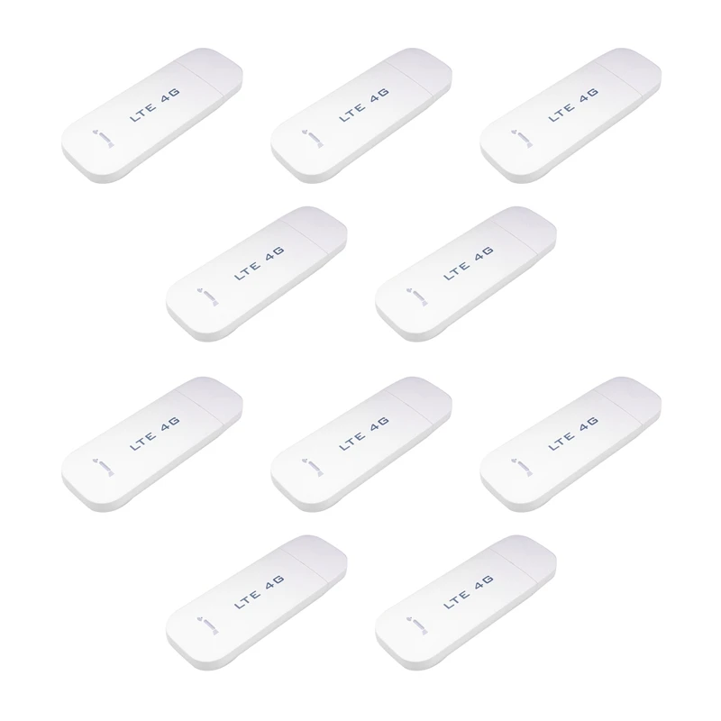 

10X 4G Wifi Router USB Dongle Wireless Modem 100Mbps With SIM Card Slot Pocket Mobile Wifi For Car Wireless Hotspot