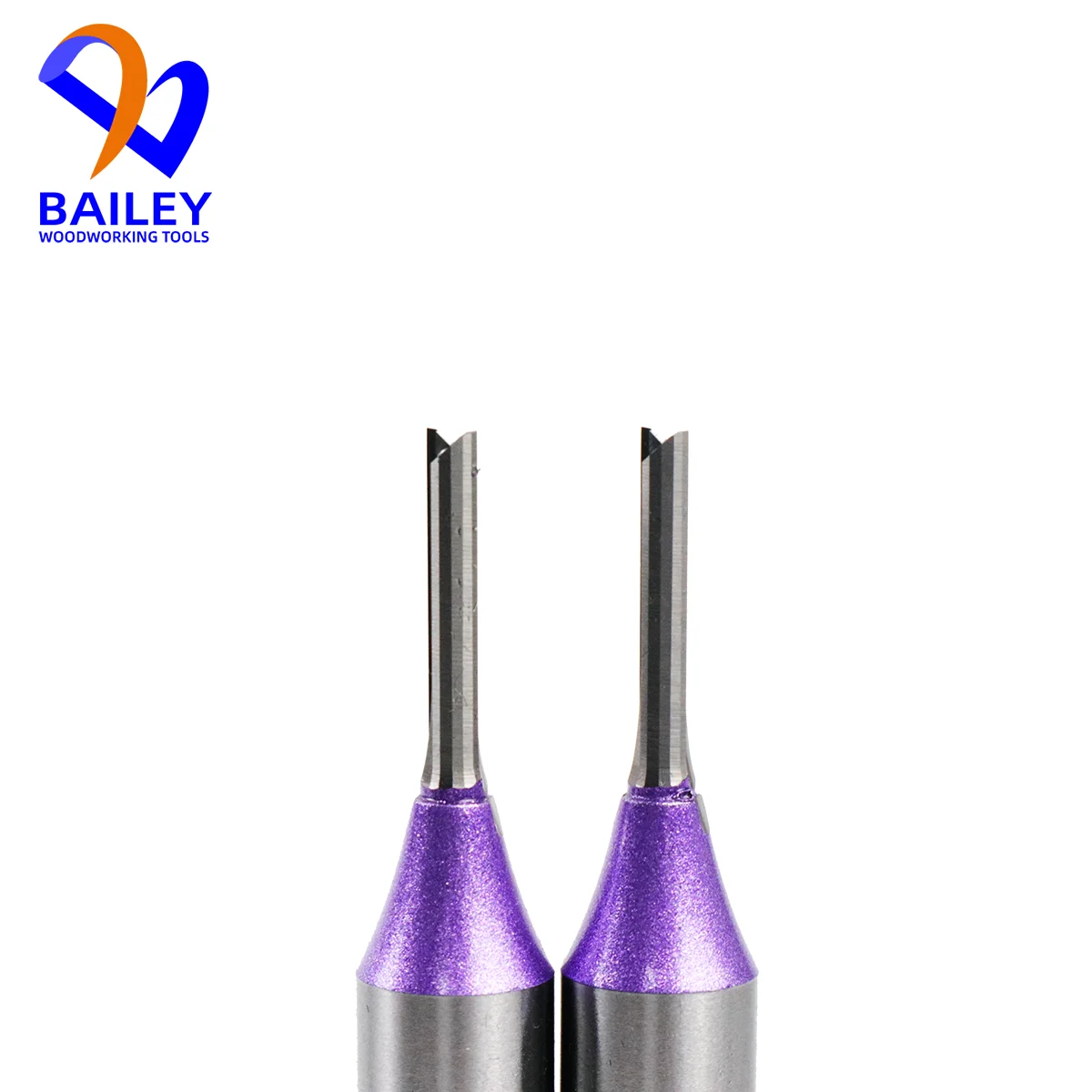 베일리 5PCS 4/4.5mm 생크 스트레이트 비트 초경 커터 CNC 밀링 도구 조각 비트 밀링 커터 목공 도구