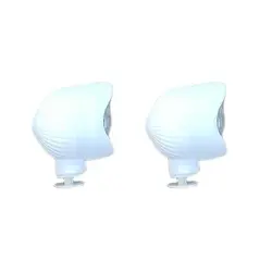 Dual Pack LED Wearable Waterproof Flashlights with Adjustable Light Modes (White-2pcs)