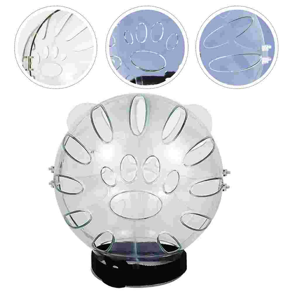 

Pet Space Hood Cat Elizabeth Circle Clear for Cats Abs Bubble to Stop Licking Head Grooming