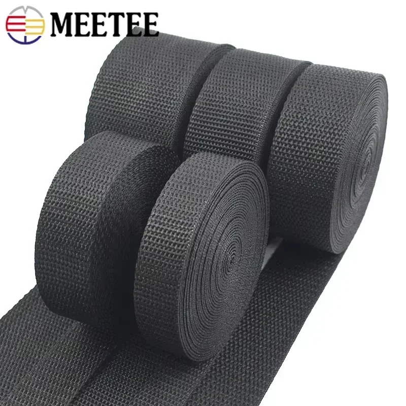 2-10M 20-50mm Nylon Webbing Bag Shoulder Strap To The Meter Belt Ribbon Decoration Binding Band Sewing Accessories
