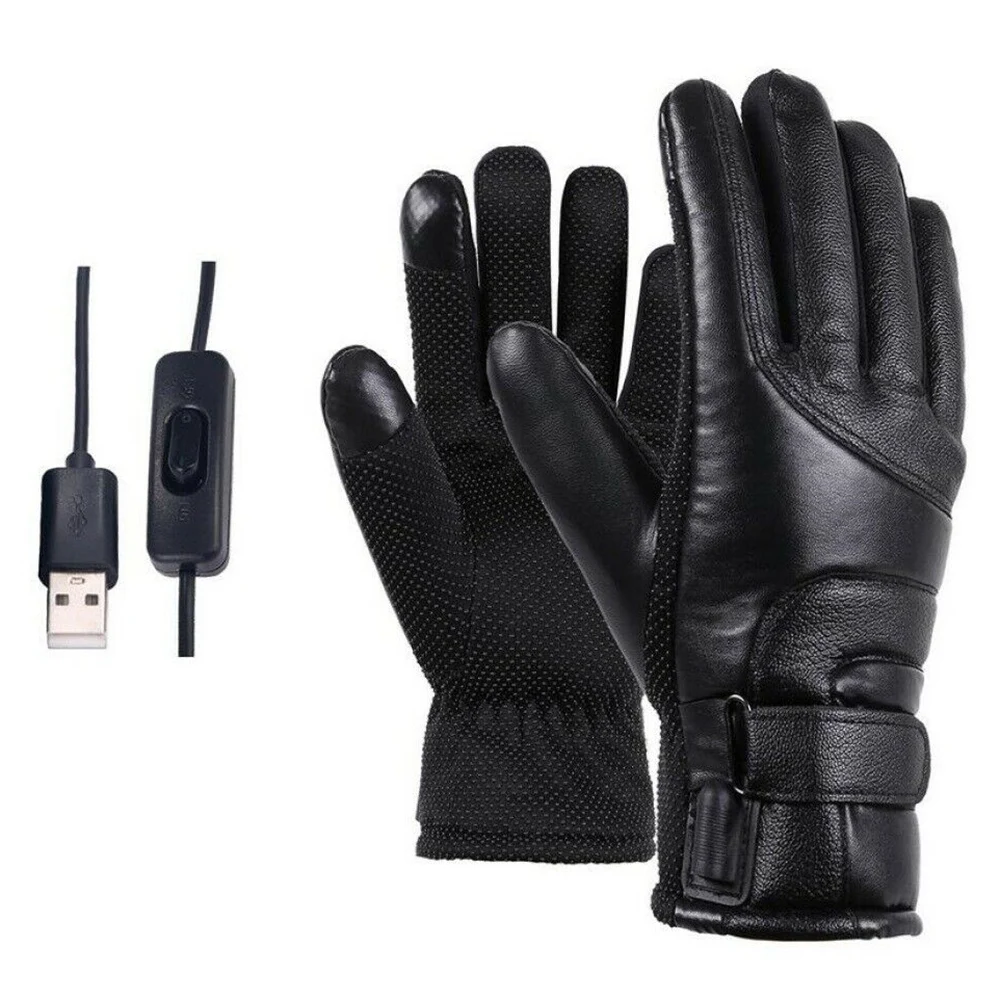 

Зимние перчатки с электрическим подогревом, с зарядкой от USB