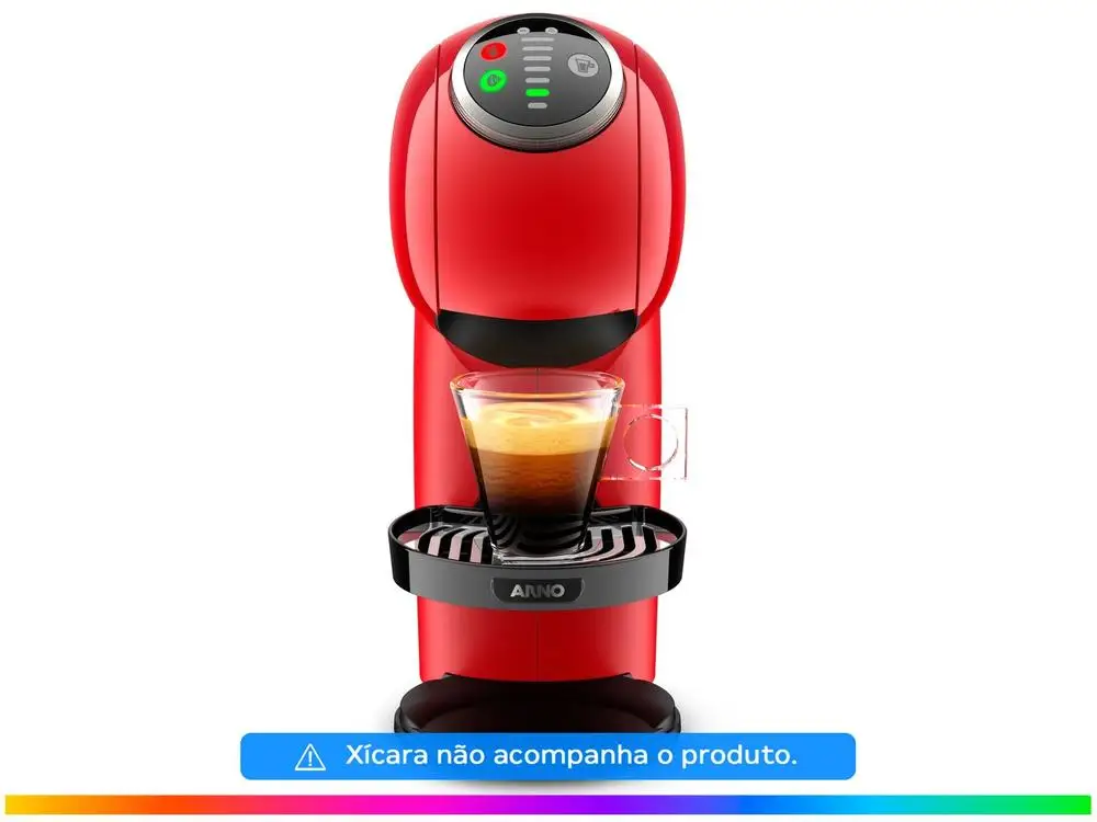 Arno Nescafé Dolce Gusto Genio S Plus DGS3 Red Electric Coffee