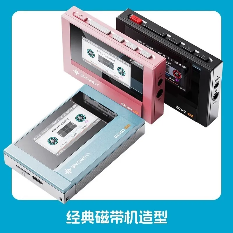 New Fiio Snow Sky Echo Mini Wireless Bluetooth Mp3 Mini Walkman