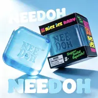 Needoh Nice Cube, jouet sensoriel anti-stress pour l'anxiété et la concentration, cube sensoriel de bureau pour adultes et enfants 1