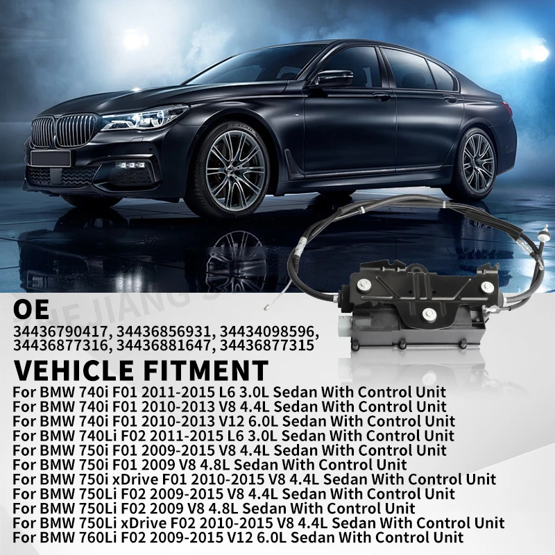 Electric Parking Brake Handbrake Actuator with Control Unit Module for BMW F01 F02 F03 F04 730i 740i 750i 2009-2015 34436877316