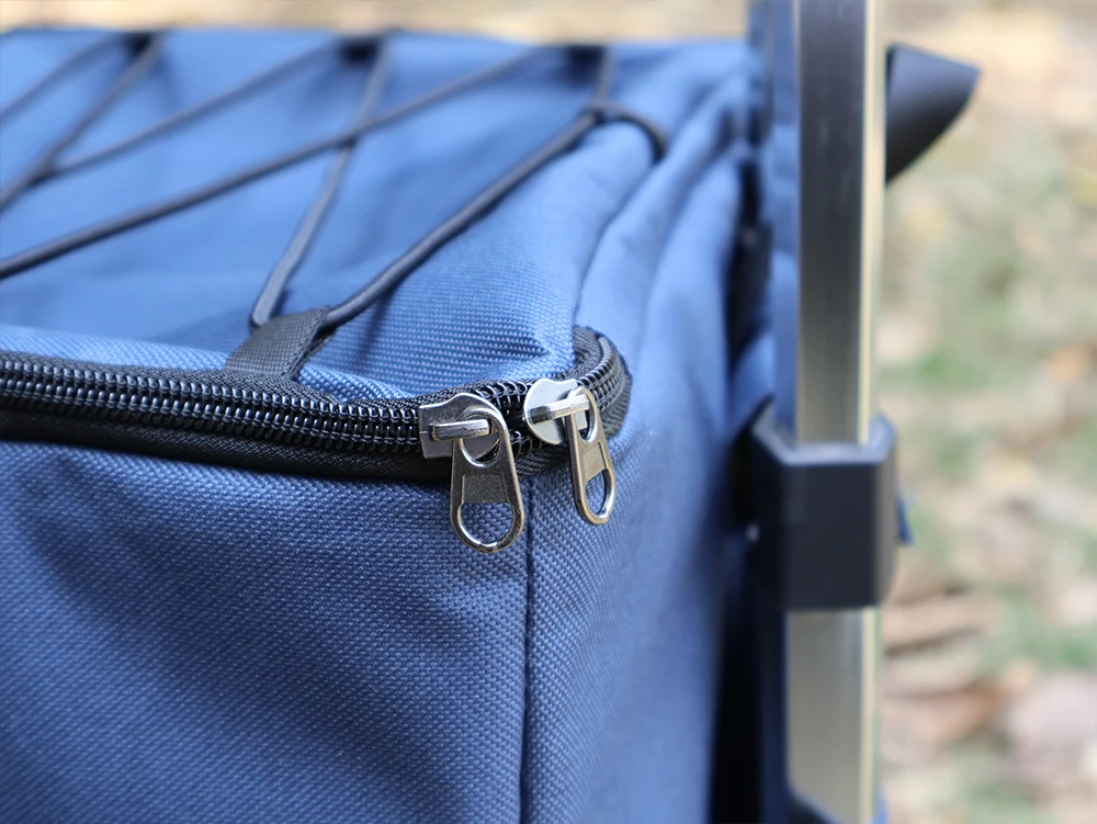 40L zusammenklappbare rollende Kühltasche mit Rollengriff, große isolierte Eistruhe, Camping, Picknick, Reisen, Outdoor, Grillen, Lebensmittelaufbewahrung – Detail 37