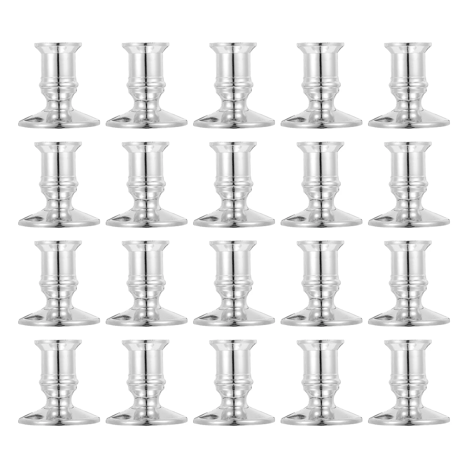 Candlestick Base Holder Wedding Table Decoration Party Living Room Home Decor Modern Traditional Dinner Candlestick 20Pcs