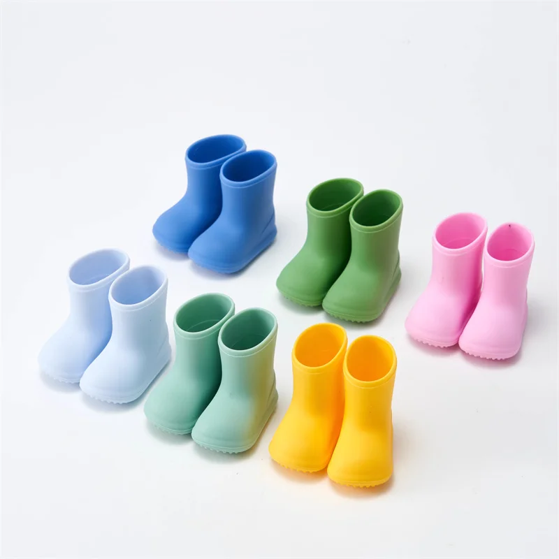 1/6 Doll Shoes Rubbers Doll Clothing Accessories Shoes Rain Shoes