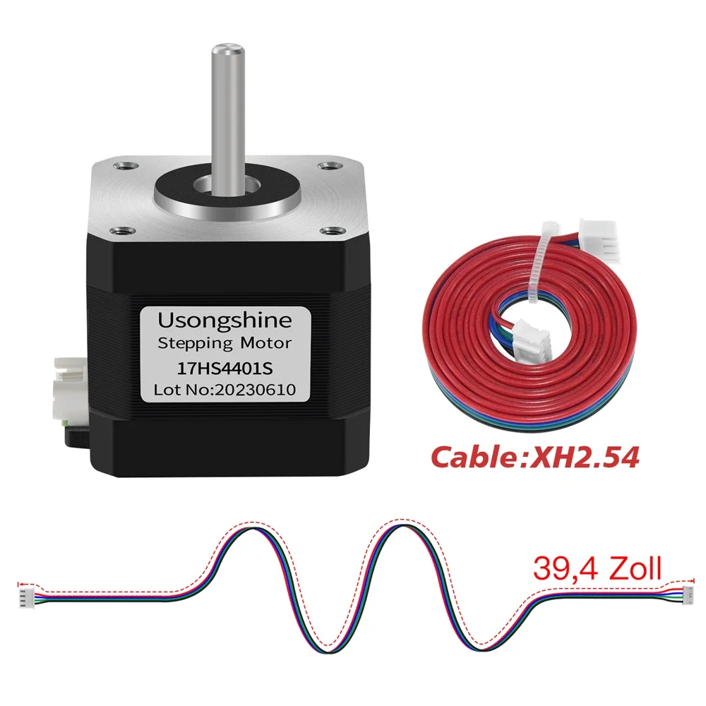 Usongshine High-Performance Nema17 Stepper Motor for CNC and 3D Printing Applications
