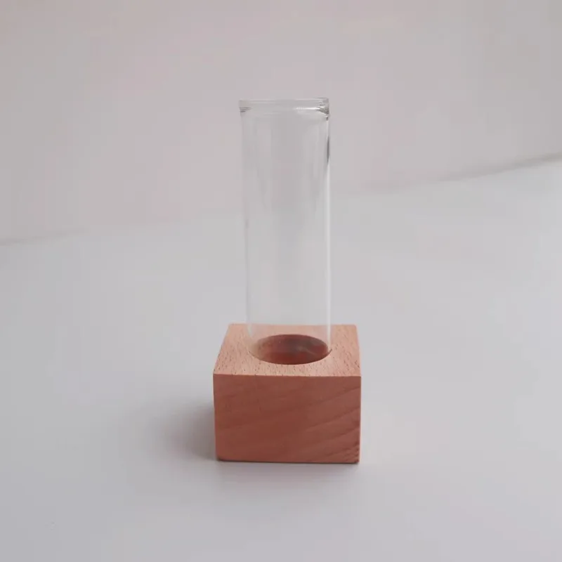 צינור זכוכית כלי שולחן עץ צלחות קינוח צלחת סוכר מים מאפה צלחת דים סאם