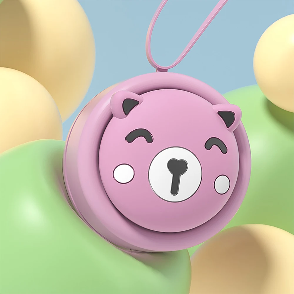 휴대용 미니 행잉 넥 선풍기, USB 충전 넥 벨트, 선풍기 에어 쿨러 선풍기, 야외 기숙사 가정용 선풍기