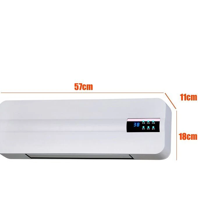 Wall-mounted Electric Air Heater Fan Wall Hanging Warm Cool Wind Blower  Warmer Room Ceramic Thermal Heating Stove Radiator - AliExpress