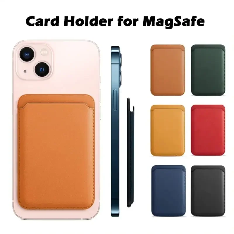 Magnetic Wallet Card Holder for Magsafe IPhone 15 14 13 Pro Max