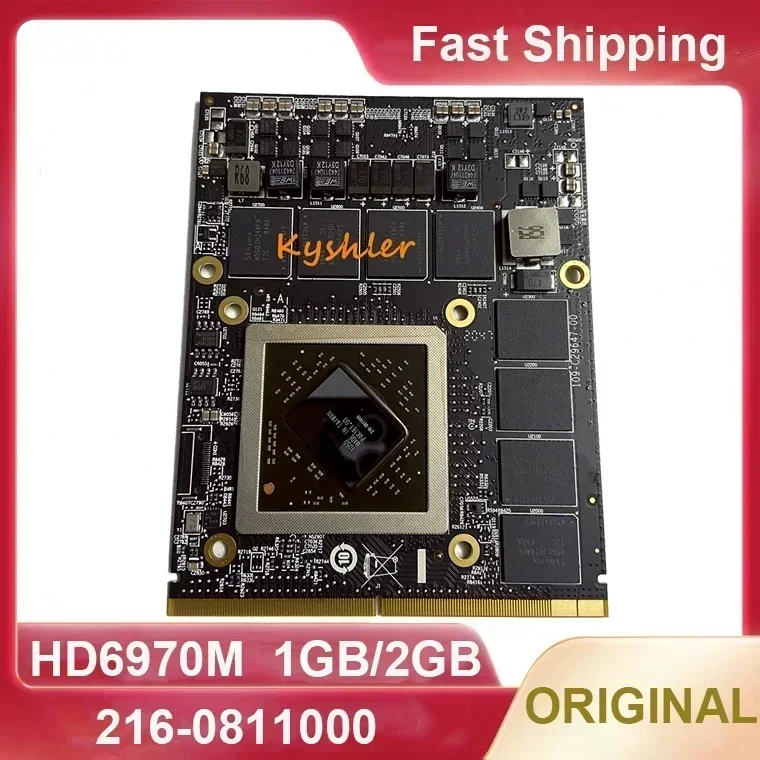 Original HD6970M HD6970 HD 6970M Video Card 1GB 109-C29657-10 216-0811000 2011 Graphic VGA Card For Apple iMac 27" A1312 A1311