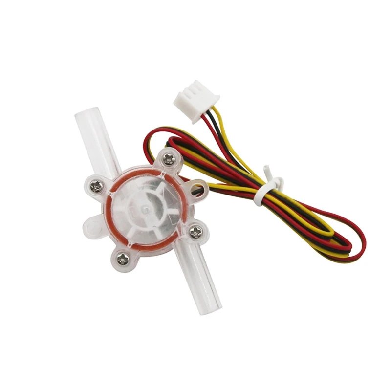 Water Flow Sensor Switch Flowmeter Counter Hall Type Fluid Meter 0.01～0.1/m3/h flow meter water flow meter turbine flow meter digital turbine flow meter
