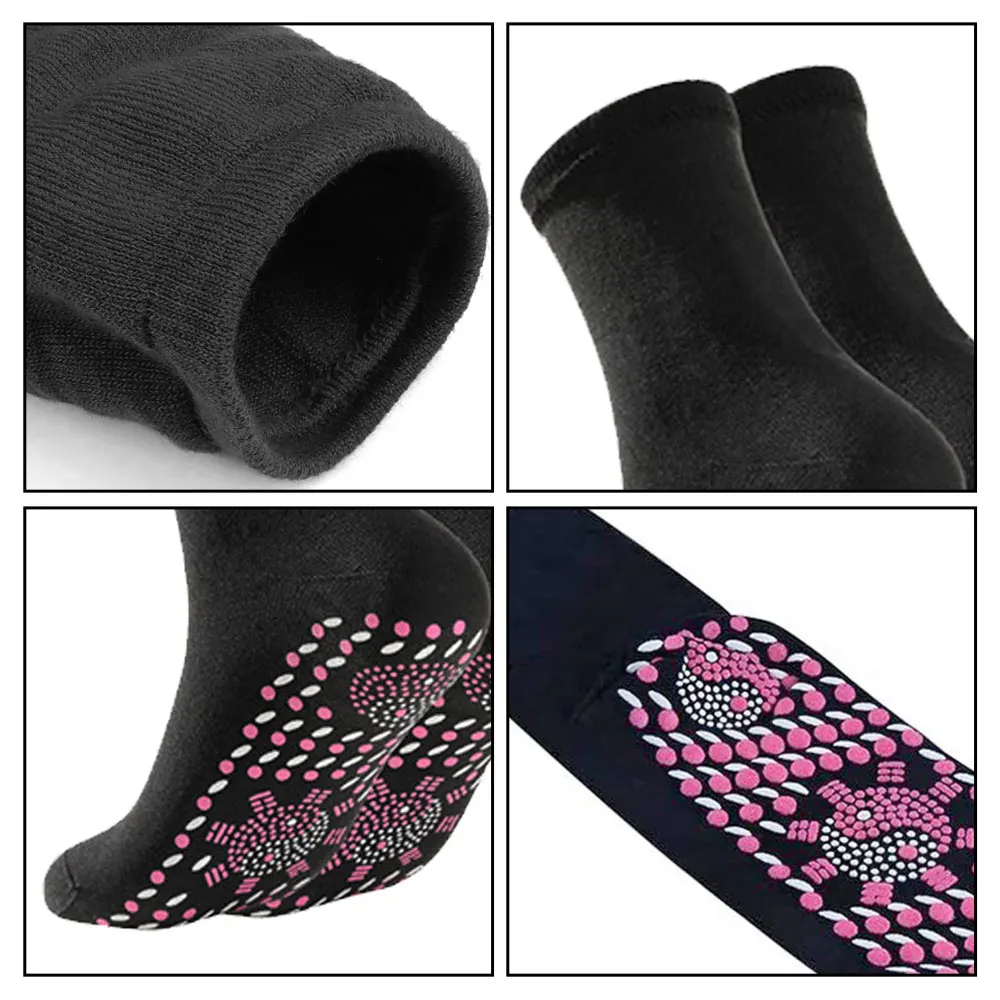 Winter Self-heating Magnetic Women Socks for Men Self Heated Socks Tour Magnetic Therapy Comfortable Warm Massage Pression
