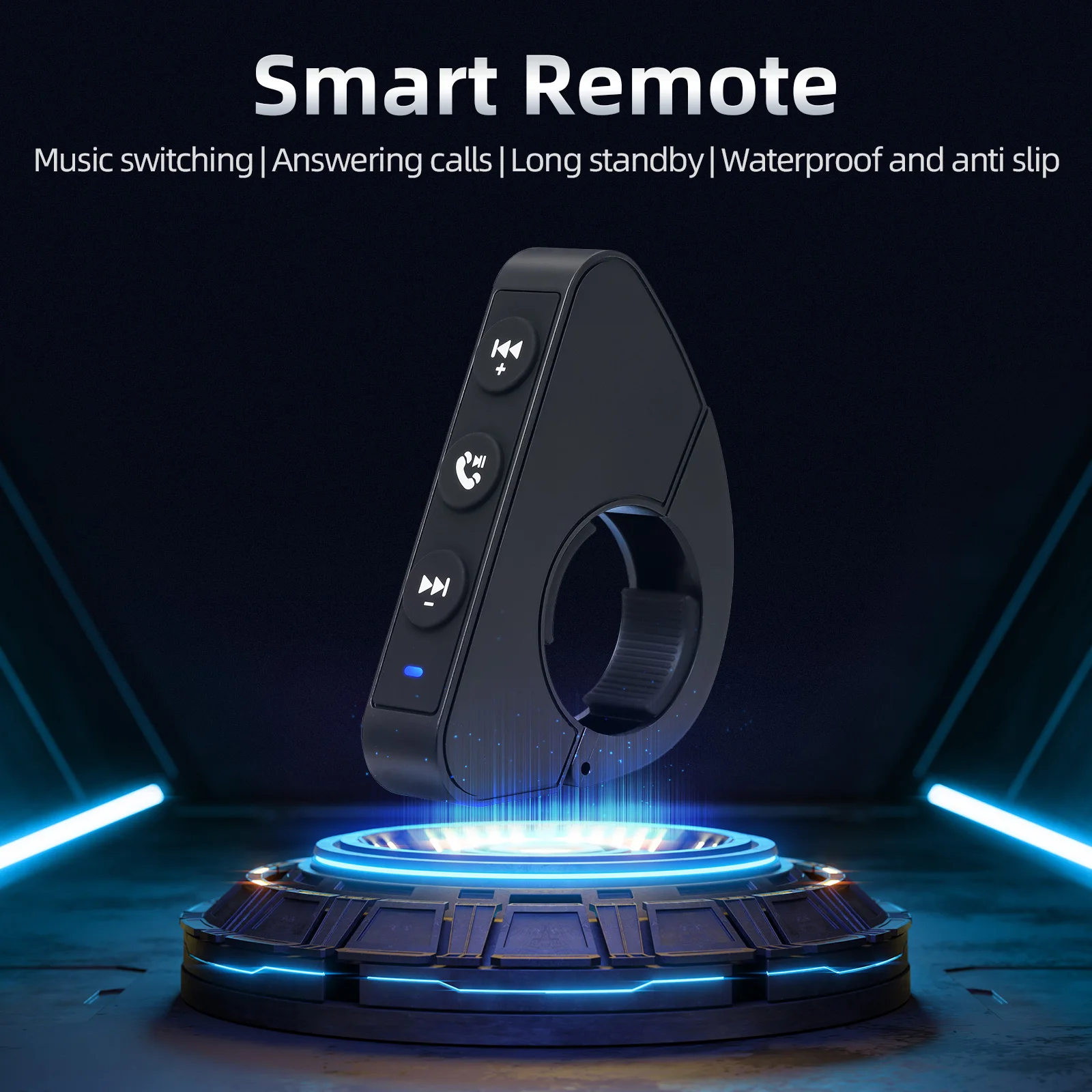 Motorcycle Handlebar Wireless Media Controller Remote Button